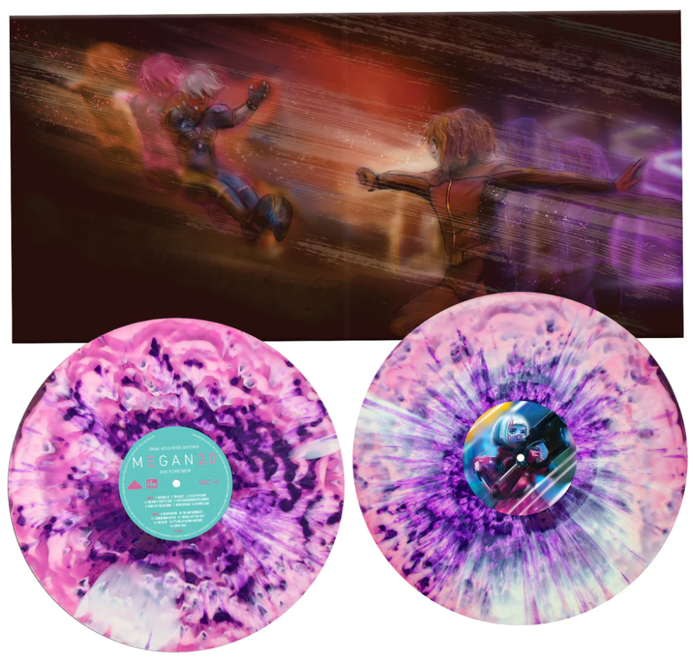 M3GAN 2.0 (Translucent Pink & White A-Side B-Side w/Purple Splatter) ()