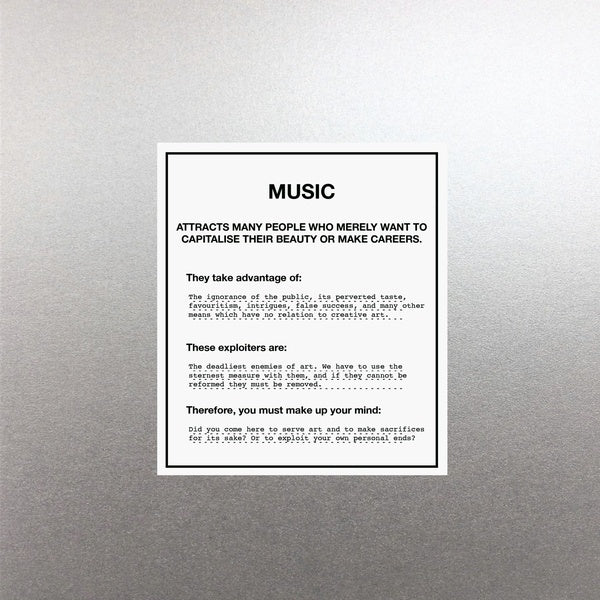 So You Betrayed The Creative Arts For Your Own Personal Ends (Vinyl)