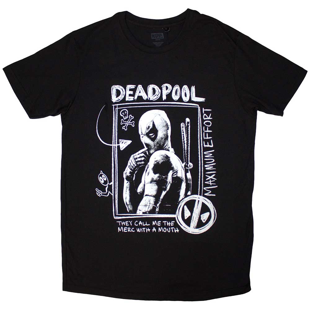 Deadpool Merc With A Mouth Max Effort (T-Shirt)