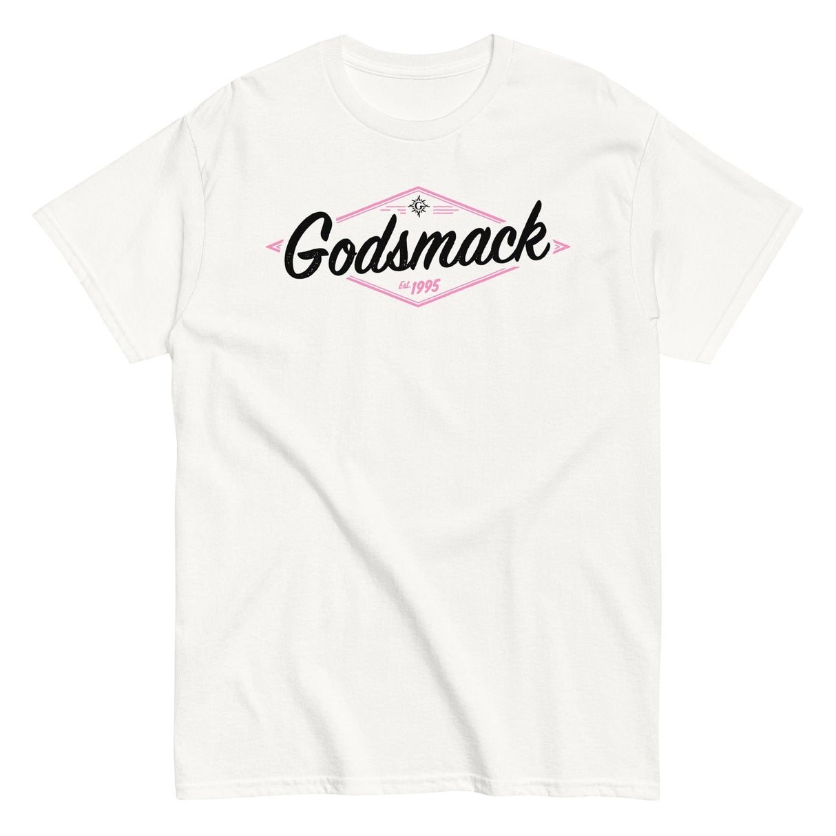 Godsmack - Black and Pink Logo T-Shirt ()