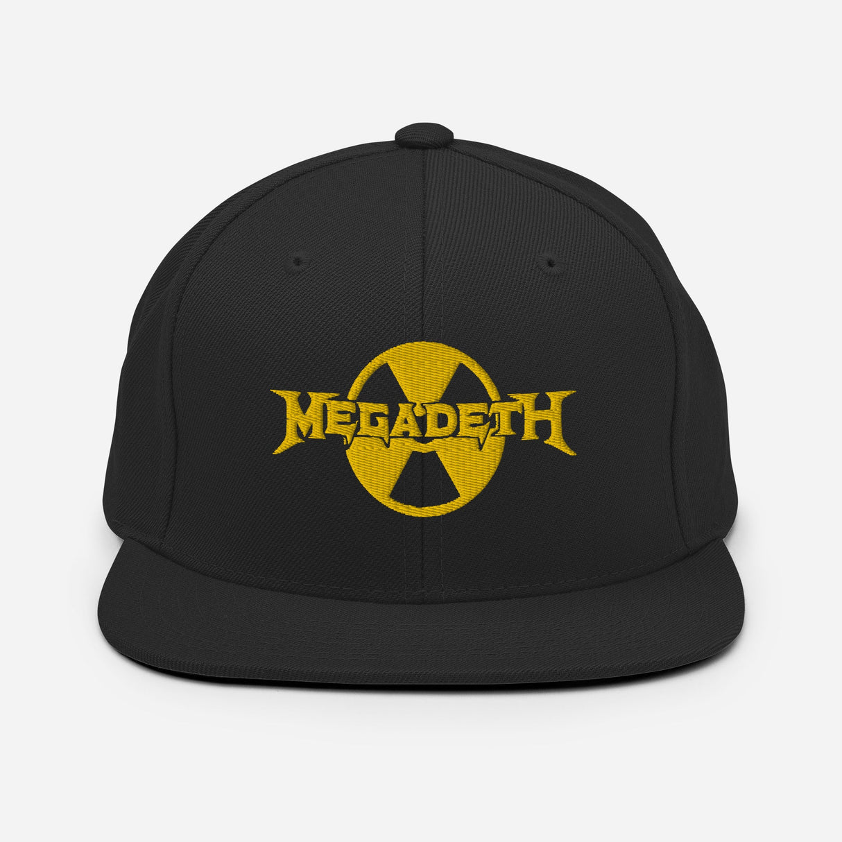 Megadeth Black Nuclear Snapback Hat ()