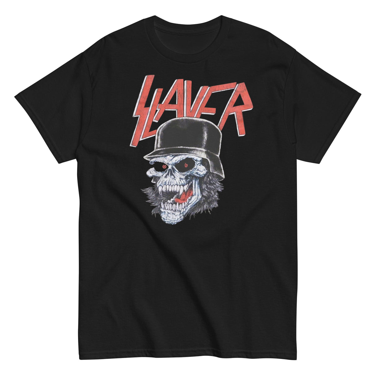 Slayer - Helmet Skull T-Shirt ()