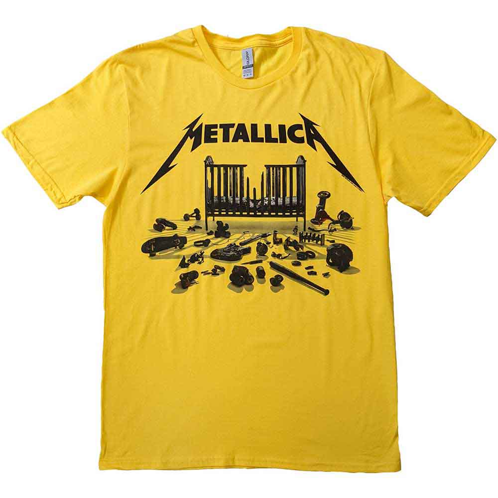 Camiseta con portada simplificada de las 72 temporadas de Metallica
