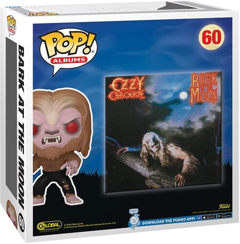 FUNKO POP! Cover with Case: Ozzy Osbourne - Bark at the Moon (Flocked) (Large Item, Vinyl Figure) (Action Figure)