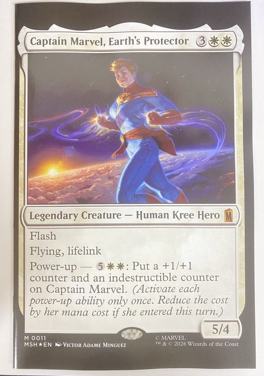 Captain Marvel Dark Past #3 C Tbd Artist Magic The Gathering Variant (06/10/2026) Marvel