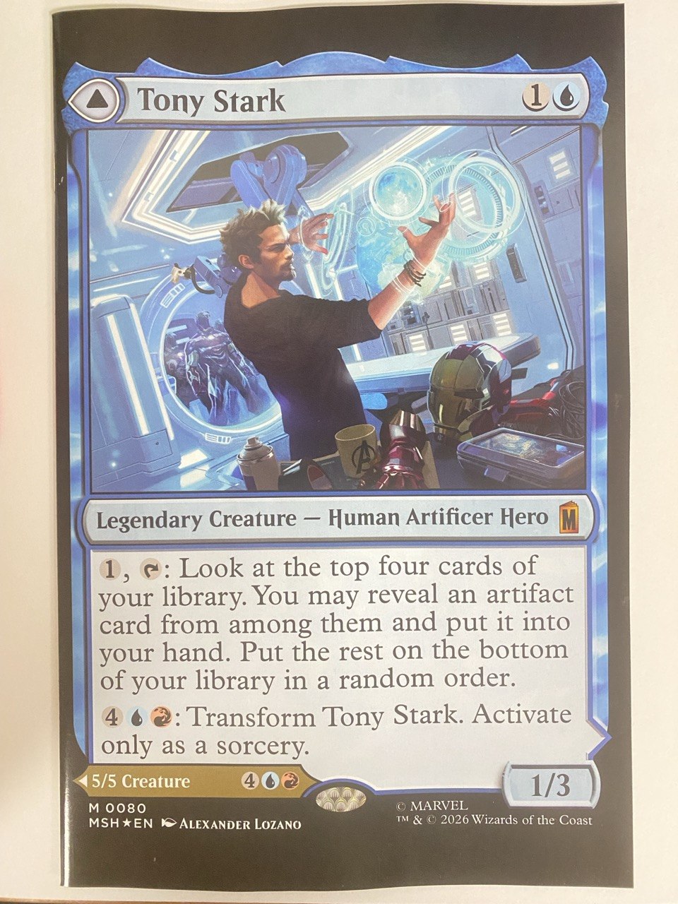 Civil War Unmasked #2 Tbd Artist Magic The Gathering Variant (06/10/2026) Marvel