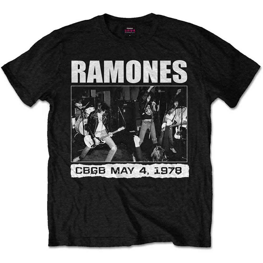 Camiseta Ramones CBGB 1978