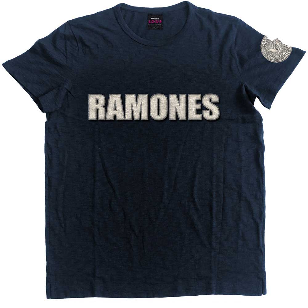 Camiseta con el logotipo de Ramones y el sello presidencial