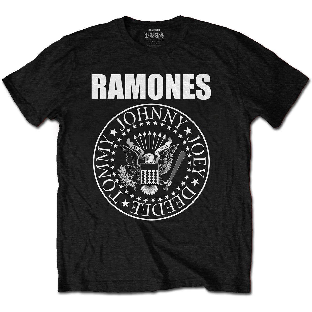 Camiseta con el sello presidencial de los Ramones
