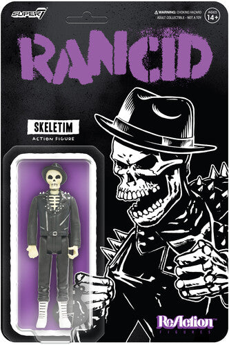 Super7 - Rancid - ReAction Figures Wv5 - Skeletim (Time Bomb) (Collectible, Action Figure) (Action Figure)