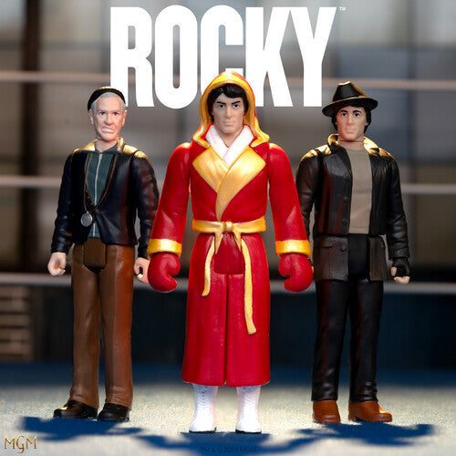 Super7 - Rocky I - ReAction Wv3 - Mickey Goldmill (Collectible, Figure, Action Figure) (Action Figure)