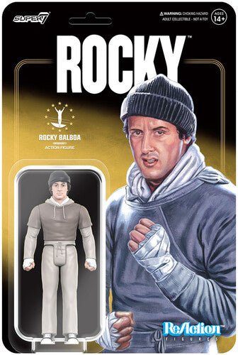 Super7 - Rocky - ReAction Wave 2 - Rocky (Workout) (Collectible, Figure, Action Figure) (Action Figure)