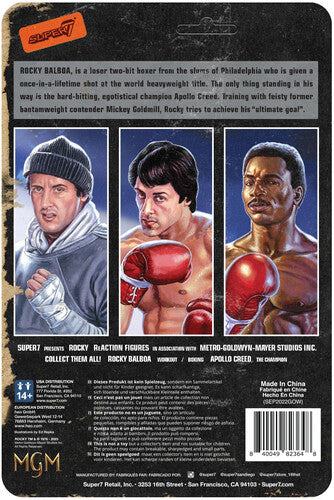Super7 - Rocky - ReAction Wave 2 - Rocky (Workout) (Collectible, Figure, Action Figure) (Action Figure)
