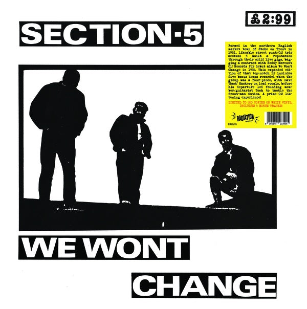 We Won't Change (Vinyl) - Apocalypse Vinyl