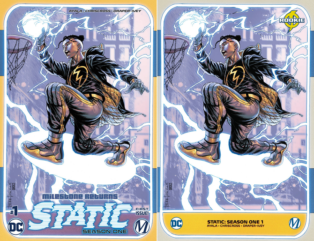 Static Season One #1 (Of 6) Tyler Kirkham Basketball Trading Card Variant (06/23/2021) Dc