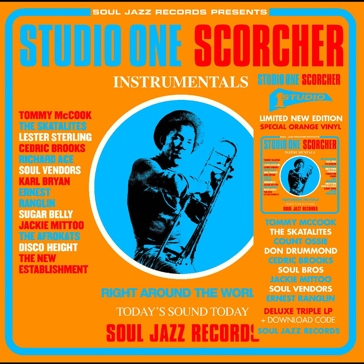 STUDIO ONE SCORCHER (TRANSPARENT ORANGE VINYL) (Vinyl) - Apocalypse Vinyl