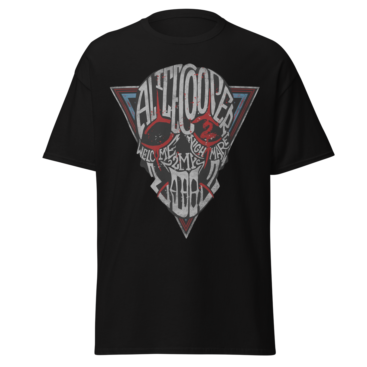 Alice Cooper Welcome 2 My Jumbo Print T-Shirt ()