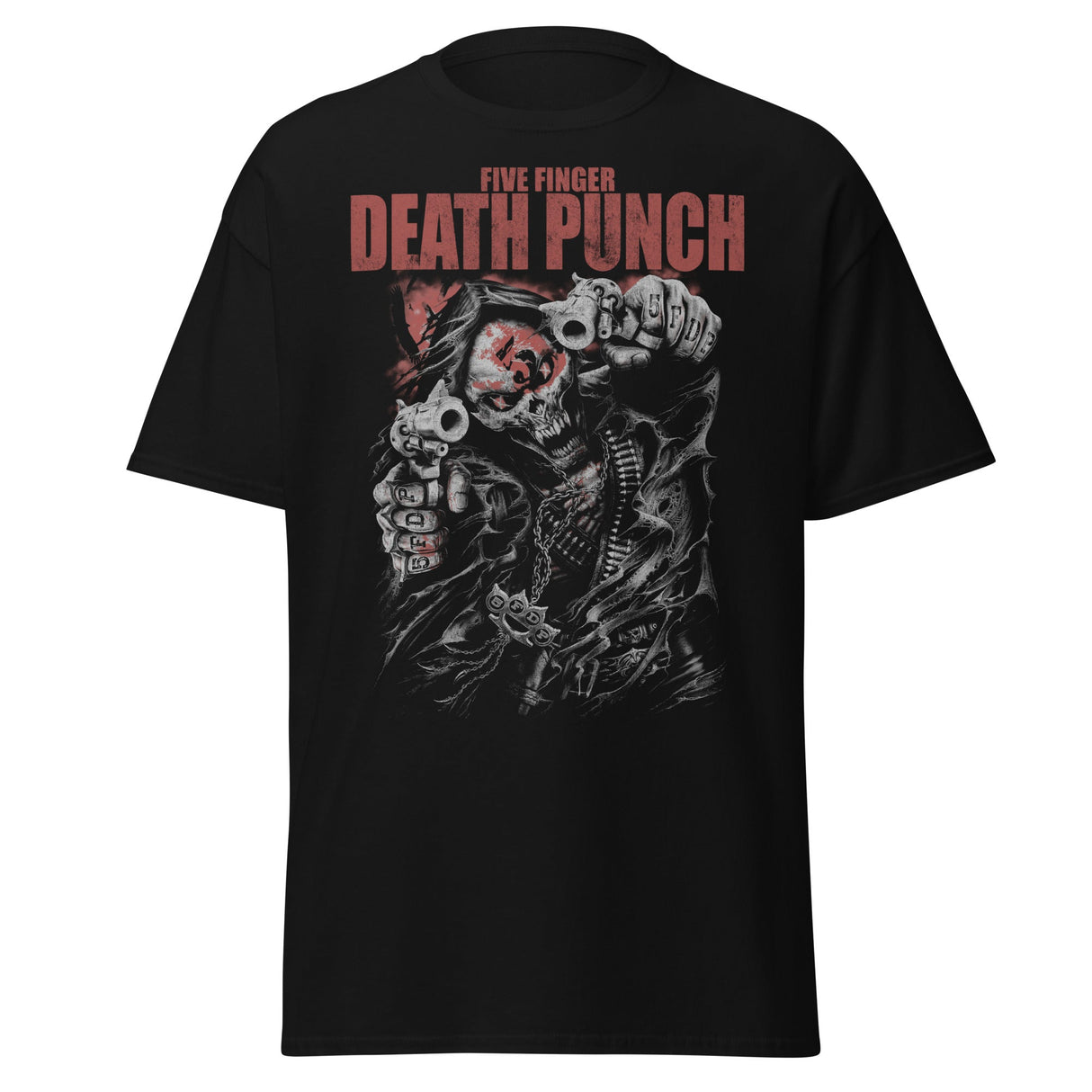 Five Finger Death Punch - Both Barrels Jumbo Print T-Shirt ()