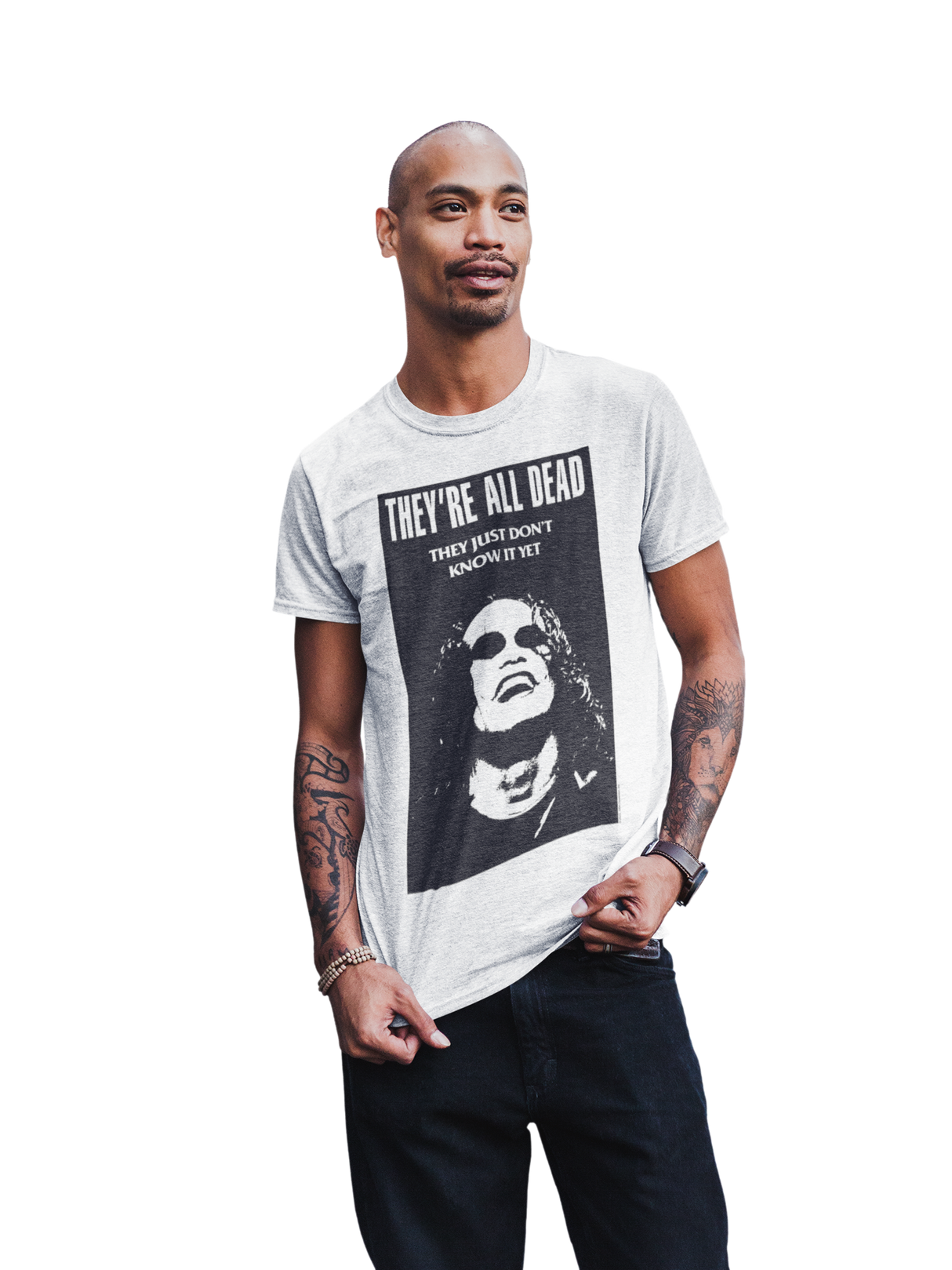 The Crow - Dead Movie Poster Jumbo Print T-Shirt ()