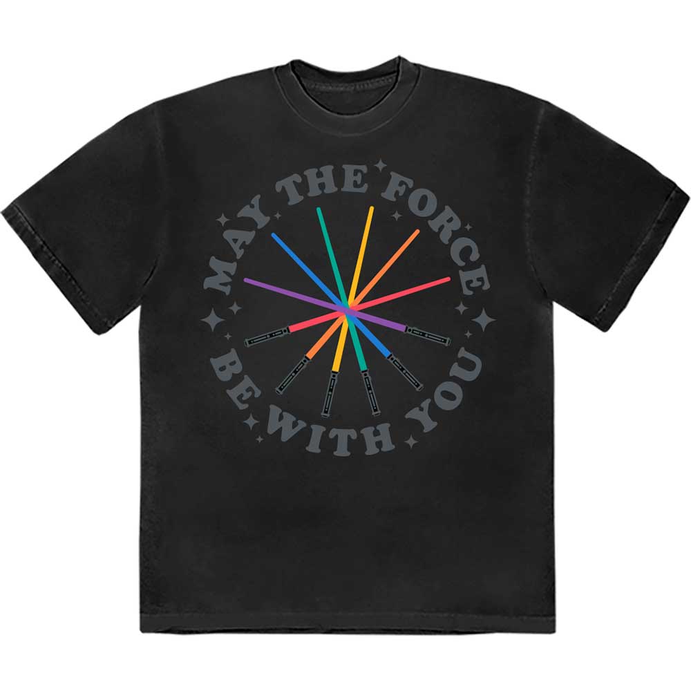 Camiseta de Star Wars Rainbow Sabers