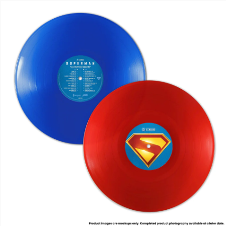 Superman (Original Motion Picture Soundtrack) (Red and Blue Vinyl) (Vinyl)
