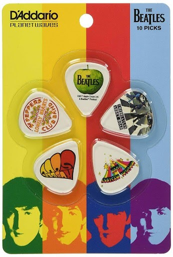 Planet Waves 1CWH410B3 Beatles Guitar Picks Albums 10 Pack Medium (Guitar Pick) (Guitar Picks)