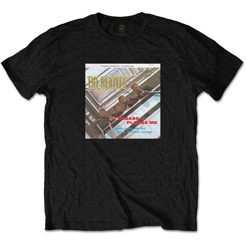 Camiseta dorada Please Please Me de The Beatles