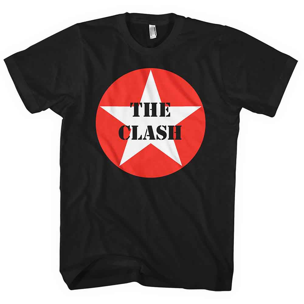 Camiseta con la insignia de la estrella de The Clash