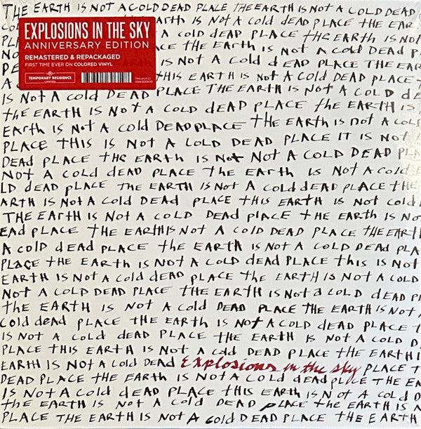 The Earth Is Not A Cold Dead Place (2xLP Opaque Red) (Vinyl)