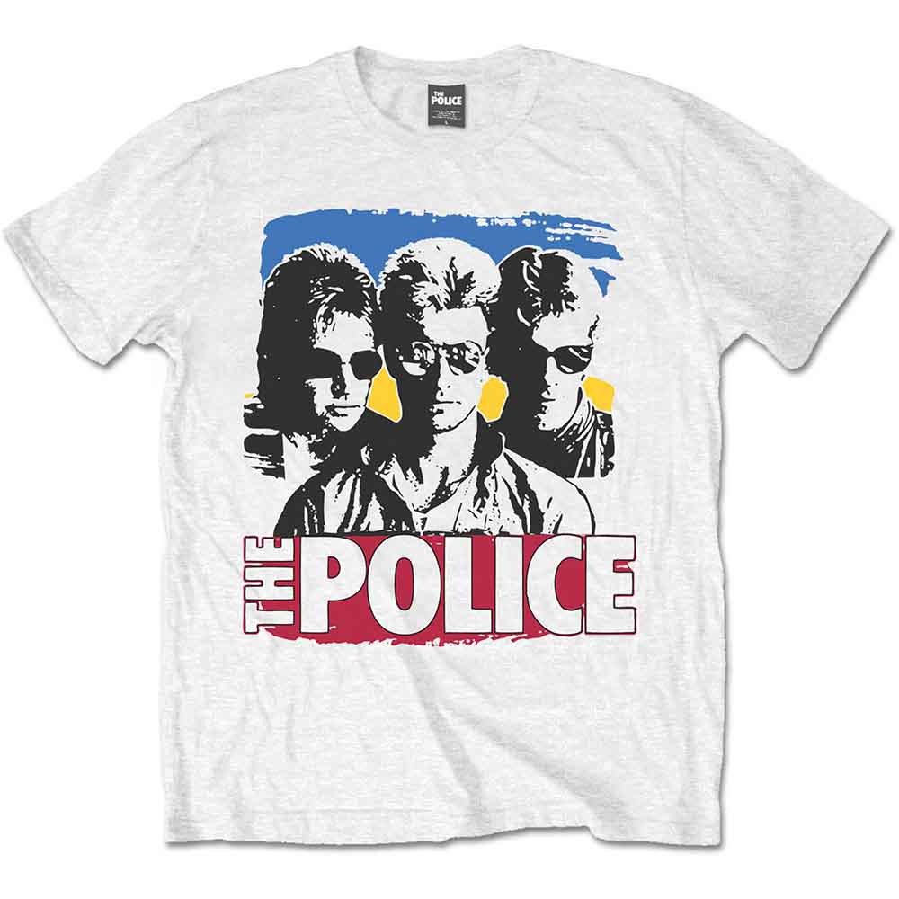Camiseta con gafas de sol con foto de la banda The Police