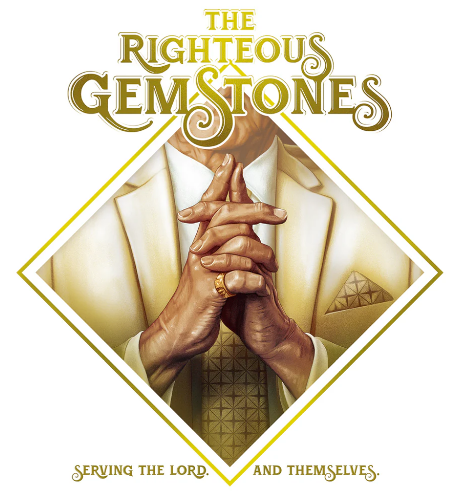 The Righteous Gemstone Season 1 Original Series Soundtrack Music (2LP Gold/White, plus 7" & booklet) (Vinyl)