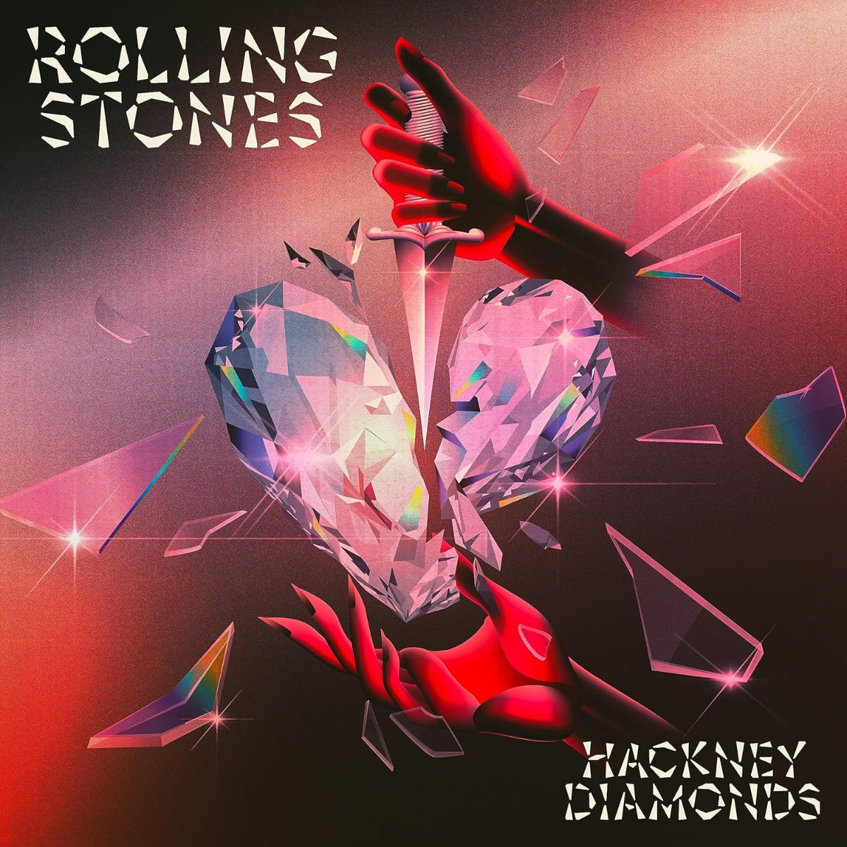 Hackney Diamonds (1 Year Anniversary) (Limited Edition, Clear W/ Blue Splatter Colored Vinyl, 180 Gram Vinyl, Booklet) (2 Lp's) (Vinyl)