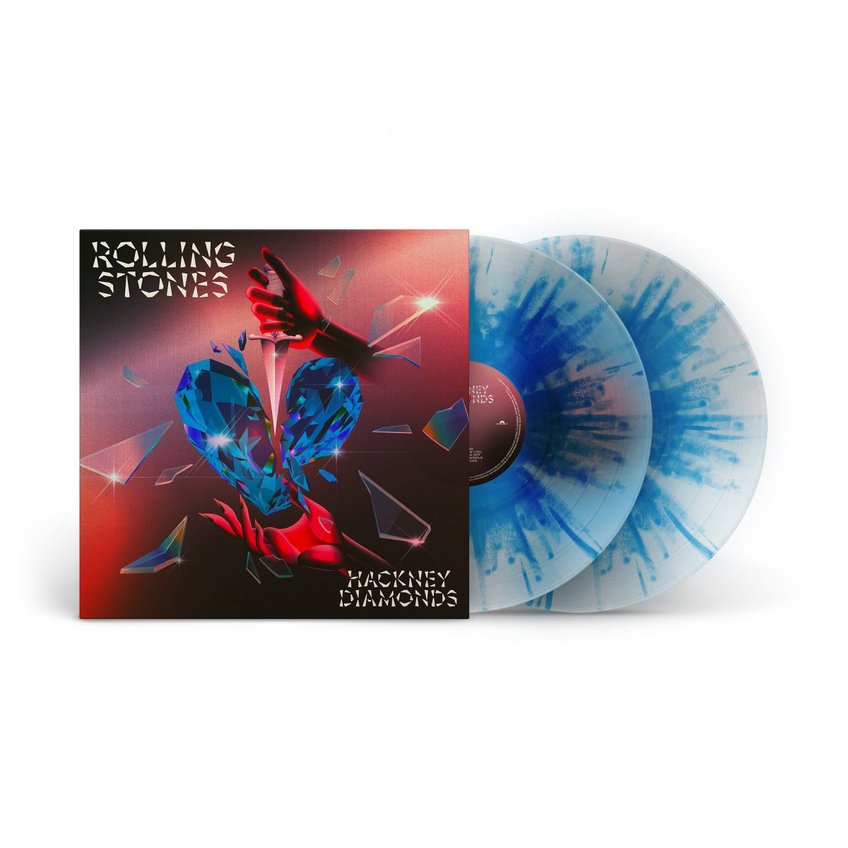 Hackney Diamonds (1 Year Anniversary) (Limited Edition, Clear W/ Blue Splatter Colored Vinyl, 180 Gram Vinyl, Booklet) (2 Lp's) (Vinyl)