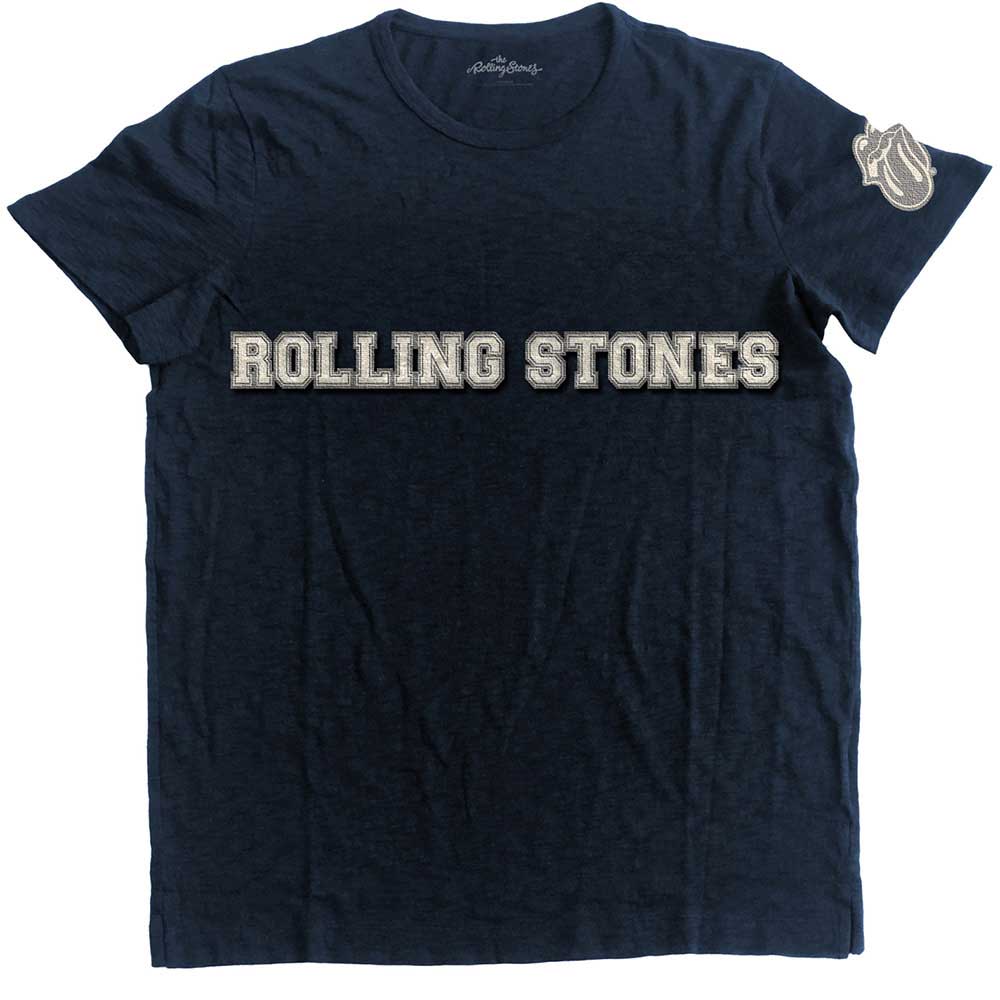 Camiseta con el logotipo y la lengua de los Rolling Stones
