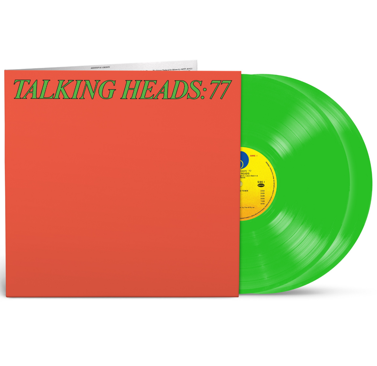 Talking Heads: 77 (Limited Edition, Transparent Green Colored Vinyl) (2 Lp's) (Vinyl)