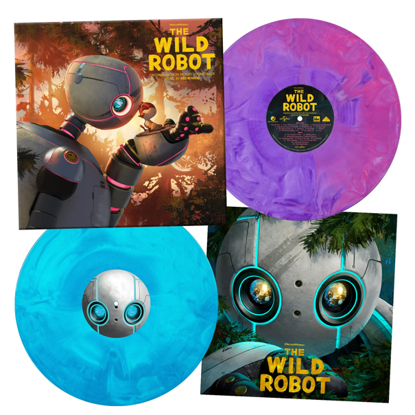 THE WILD ROBOT Original Motion Picture Soundtrack Music (Deluxe 2xLP "Roz" Hand Poured) (Vinyl)