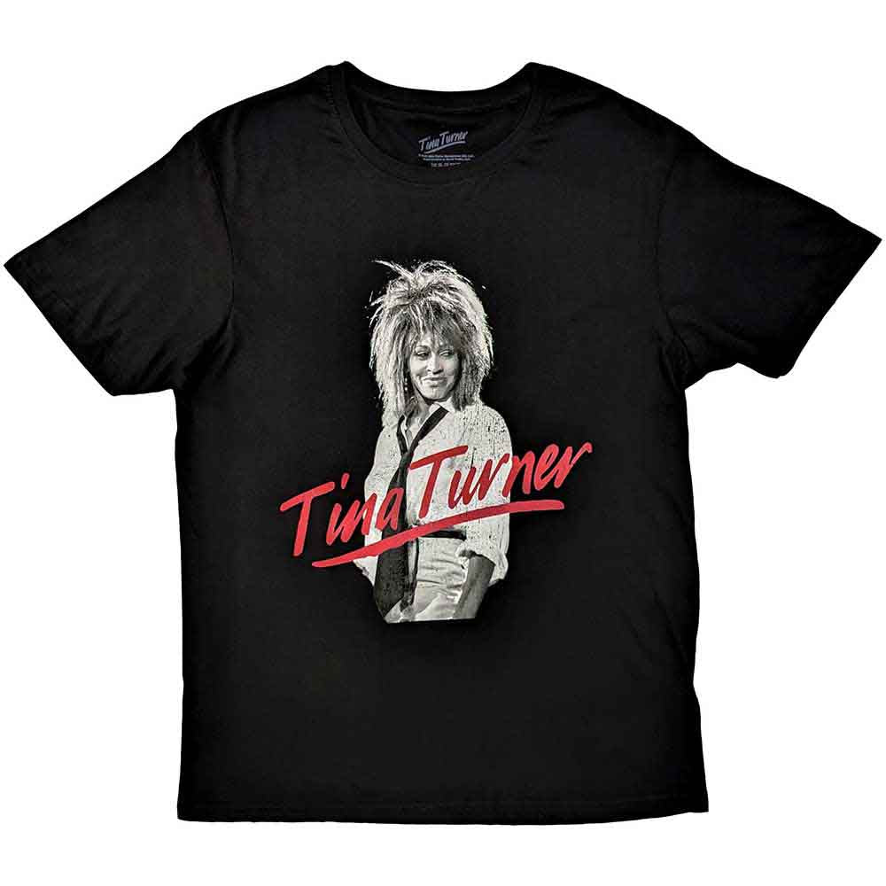 Camiseta con el logotipo rojo de Tina Turner