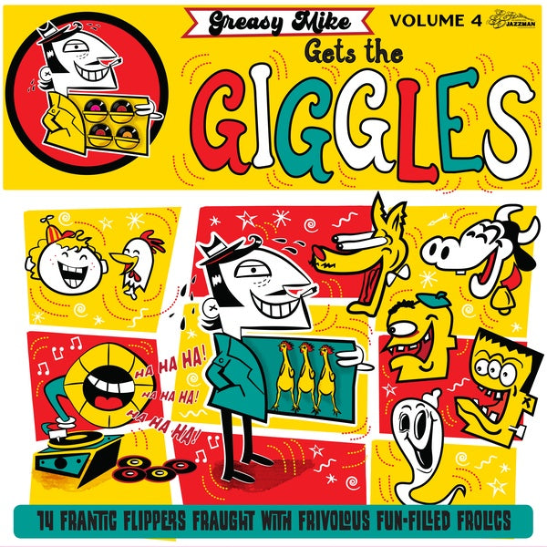 Greasy Mike Volume 4: Gets the Giggles (Vinyl) - Apocalypse Vinyl