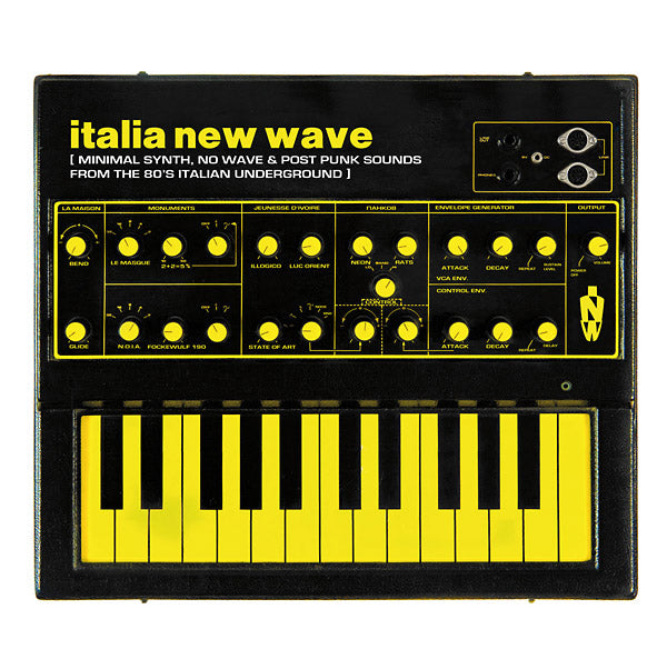 Italia New Wave: Minimal Synth, No Wave, & Post Punk Sounds From The '80s Italian Underground (Vinyl)