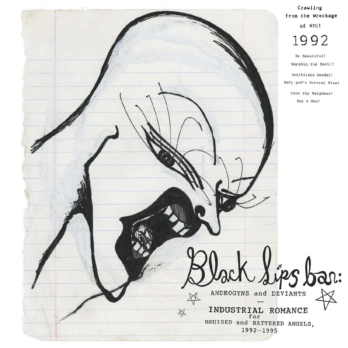 Blacklips Bar: Androgyns and Deviants - Industrial Romance for Bruised and Battered Angels, 1992–1995 (Vinyl)