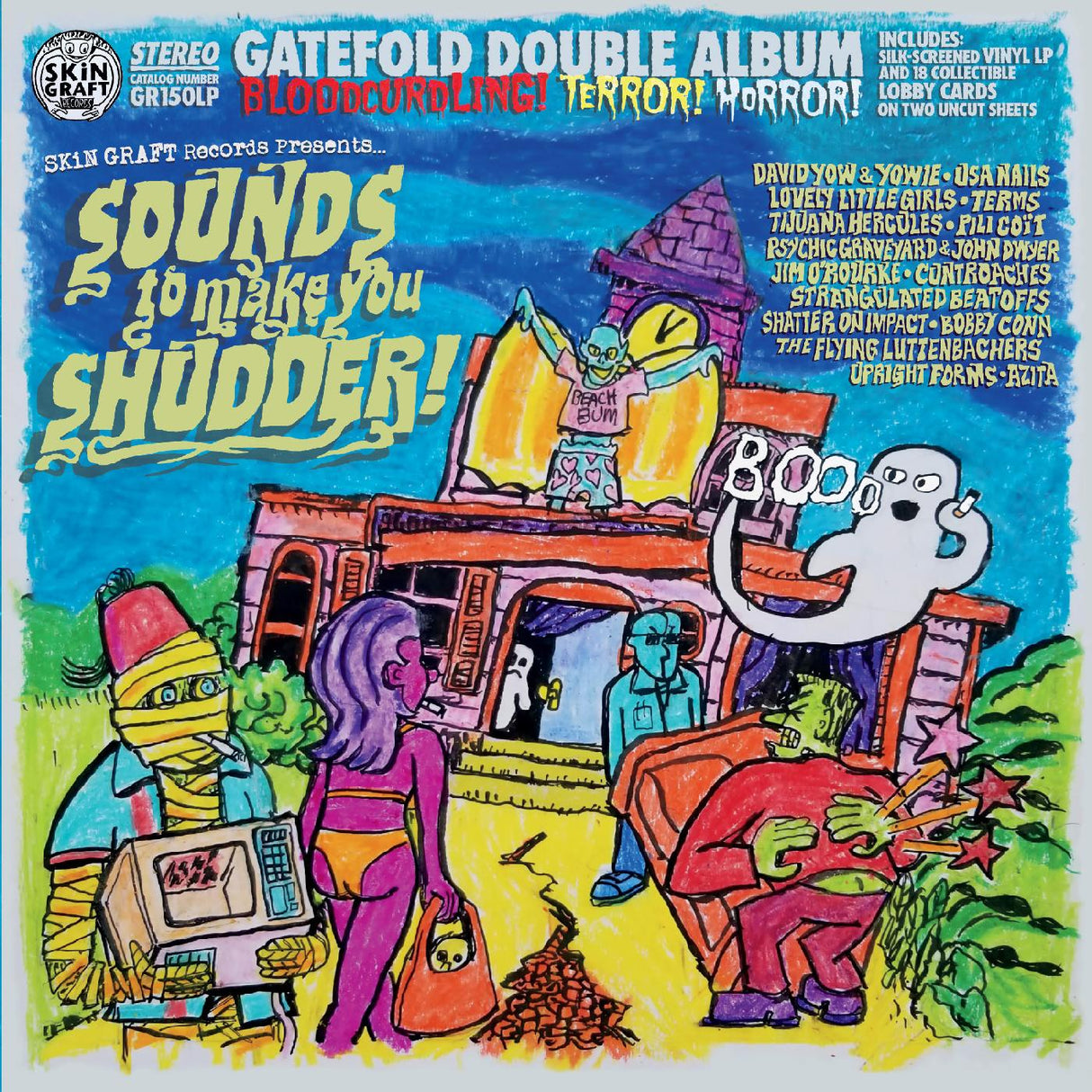 SKiN GRAFT Records Presents… Sounds To Make You Shudder! (DELUXE EDITION) (Vinyl) - Apocalypse Vinyl