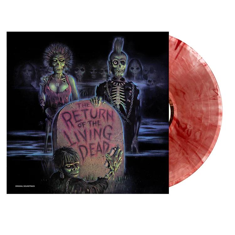The Return of the Living Dead (Original Soundtrack) (Limited Edition, Clear & Red Splatter Vinyl) (Vinyl) - Apocalypse Vinyl