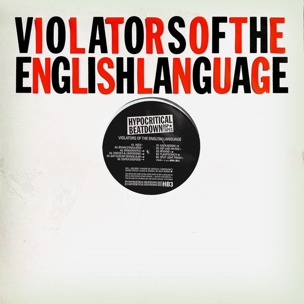 Violators of the English Language (Vinyl) - Apocalypse Vinyl