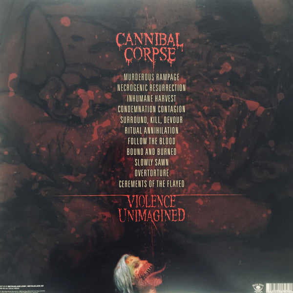 Violence Unimagined (RED IN CLEAR) (Vinyl)