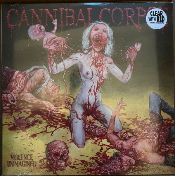 Violence Unimagined (RED IN CLEAR) (Vinyl)