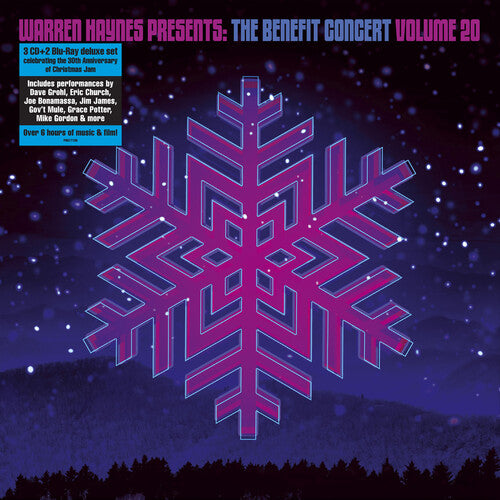 Warren Haynes Presents: The Benefit Concert Volume 20 (3CD+2Blu-ray) (CD)