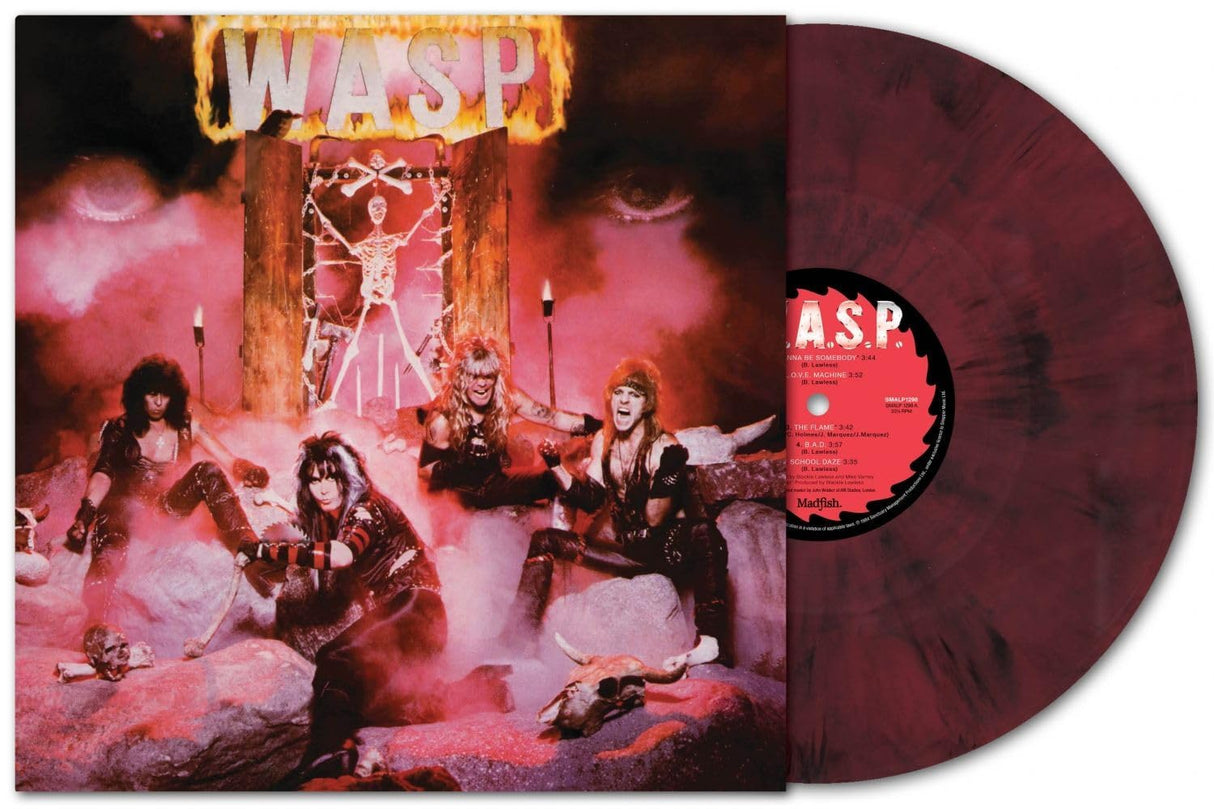 W.A.S.P.: 40th Anniversary Edition (Half Speed Mastered, Red & Black Marbled Colored Vinyl) (Vinyl)