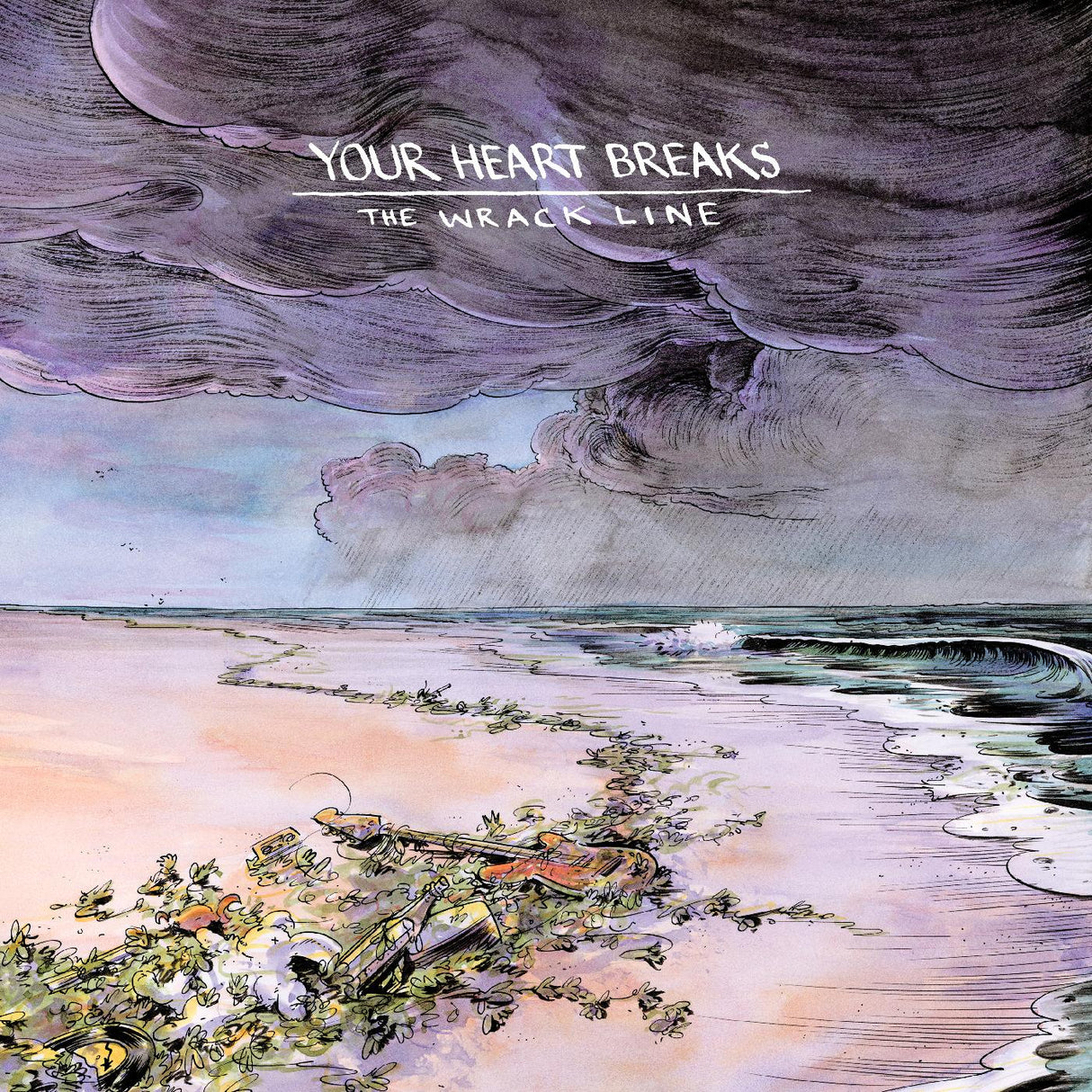The Wrack Line (PURPLE & TEAL VINYL) (Vinyl) - Apocalypse Vinyl