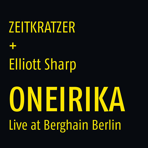 Oneirika: Live at Berghain Berlin (Vinyl) - Apocalypse Vinyl