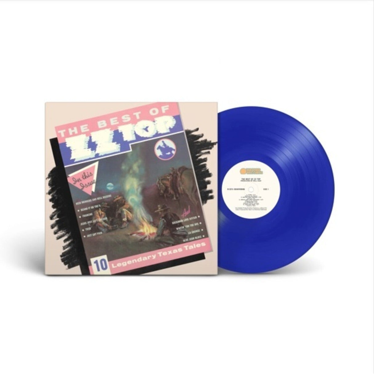 Best Of Zz Top (Translucent Blue LP Vinyl) (Rocktober)